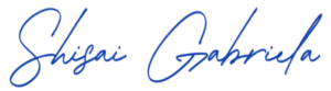 firma shisai gabriela azul transparente